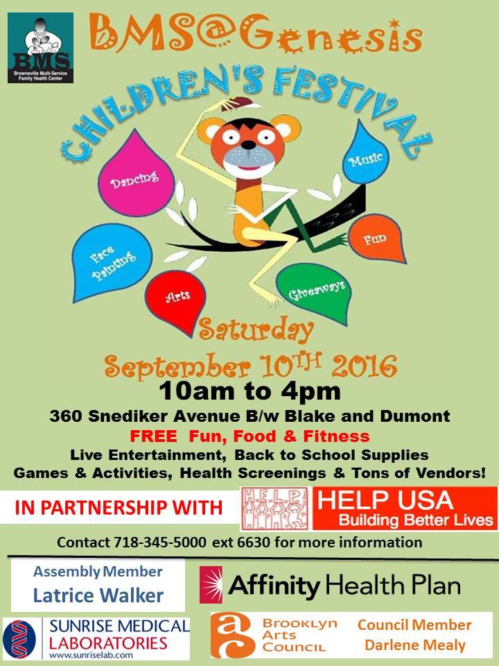 BMSHealthCenter's tweet photo. BMS Children's Fest on September 10th is not to be missed! https://t.co/EdAm3DtzlE
