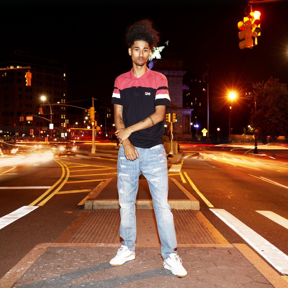 FILAUSA's tweet photo. The #FILAxStaple Blocked Polo is available now. 
https://t.co/dVJG6UkNYf https://t.co/usIFJLbUpH