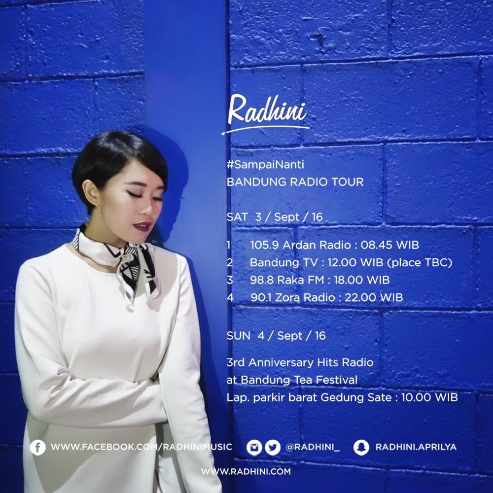 Bandung mana suaranya?!!! Yuu dateng dan jangan lupa dengerin di radio* tertera ya!!!