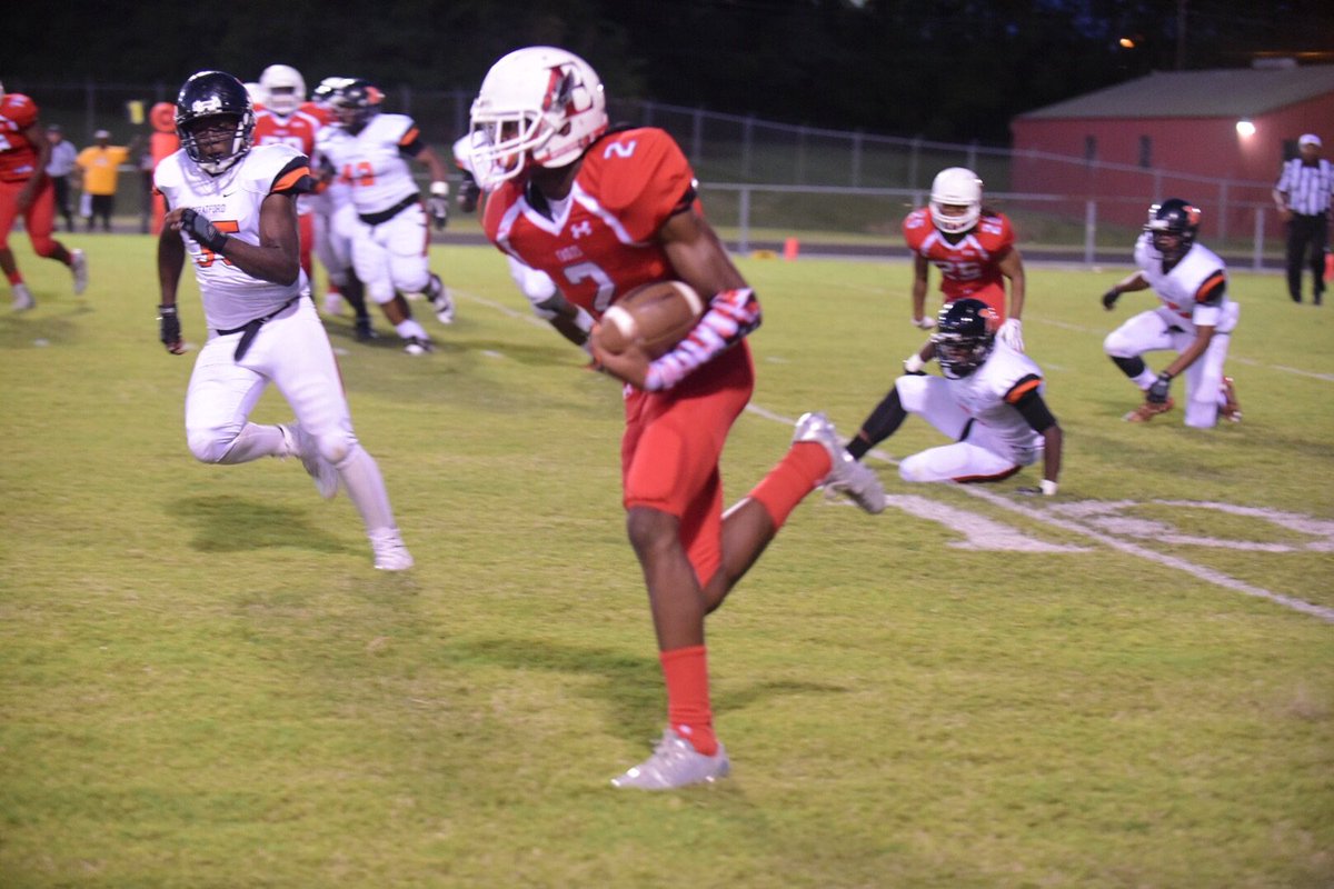 GlennWHunter's tweet image. @jashon_p of @NashFootball w/direct snap, turns the corner. 87 yard TD &amp;amp; 14-0 lead vs @Stratford615 #MoPattonSports
