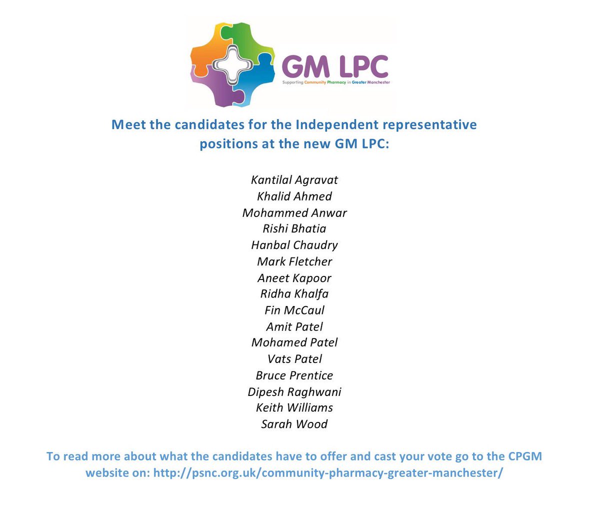 ManchesterLPC's tweet image. Have you voted for your GM LPC representative? Vote by 13th September 2016.