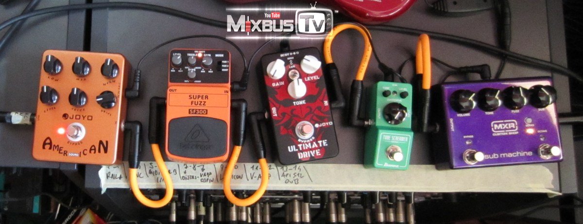 Today's pedals main course @JoyoTechnology @BEHRINGER @jimdunlopusa @ibanezofficial 
#mixingguitars #mixingbass