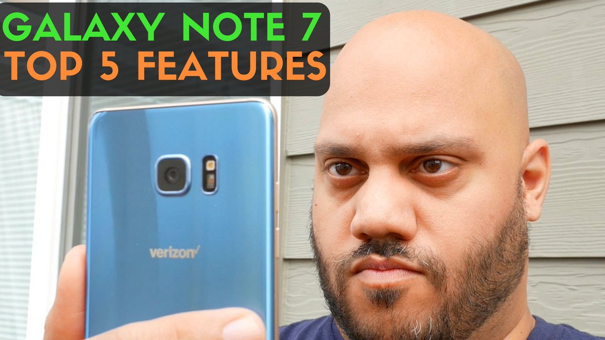 AndruEdwards's tweet image. Check out the Top 5 Features of the @SamsungMobile Galaxy #Note7 in my latest video! youtube.com/watch?v=8TcLEj…