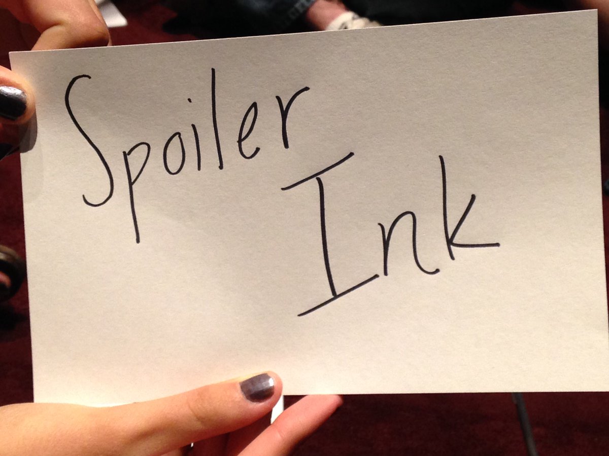 SpoilerInk's tweet photo. @scareality #SpoilerInk gears up for its first #cntv101 class #fraction1 https://t.co/aVAAGY7UdP