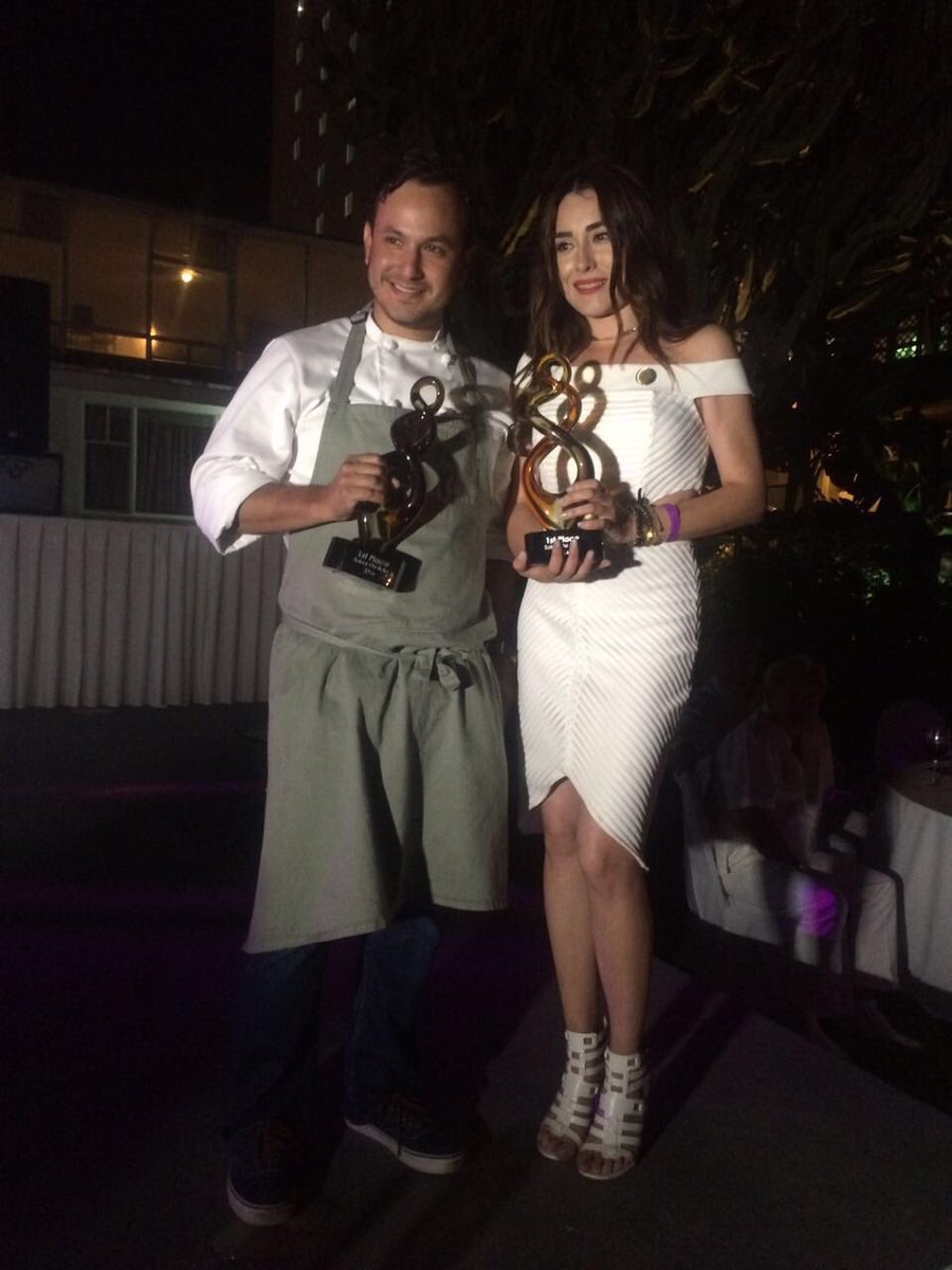 Muy contentos por ser el primer lugar en #sabordebaja #maridajeganador #sauvignonblanc #mantou