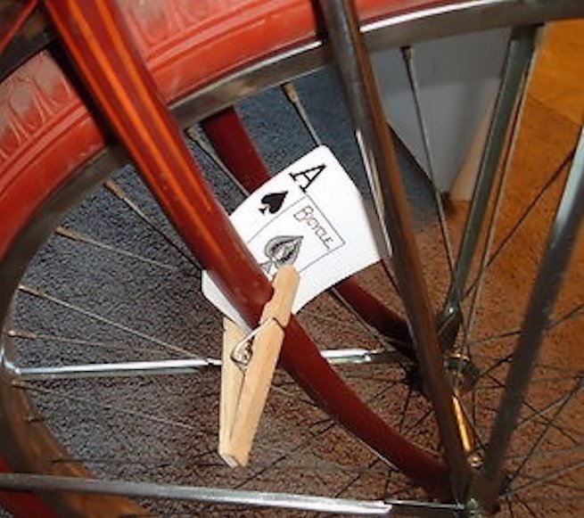 Matthew Phenix Twitter पर: "@MayneKevin @BBC_Autos I know how to put a playing  card in my spokes with a clothespin. What else is there?  https://t.co/wX7VYYsTrl" / Twitter
