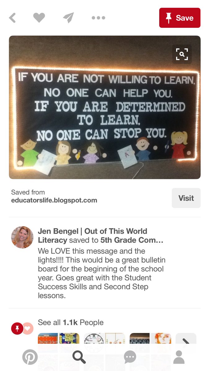 It's not in our school, but maybe it should be? #attitudeiseverything #wms_plc2016 #ourworkmatters