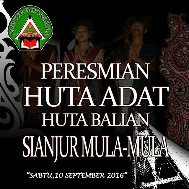 danautoba_ind's tweet photo. Peresmian Huta Adat Huta Balian Sianjur mula mula. Kab. Samosir https://t.co/0qlBt7snoO