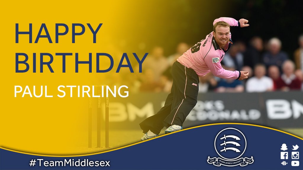 Middlesex_CCC's tweet photo. Wishing both @dmalan29 &amp; @stirlo90 very happy birthdays today! Have fun lads 🎂😀 https://t.co/ydN5MUBLwJ
