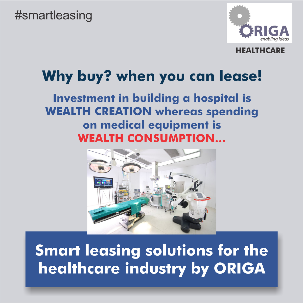 OrigaHealthcare's tweet photo. #doctor #medicaldevice #healthcare #hospital #smartleasing #investment https://t.co/POKmeBngS7