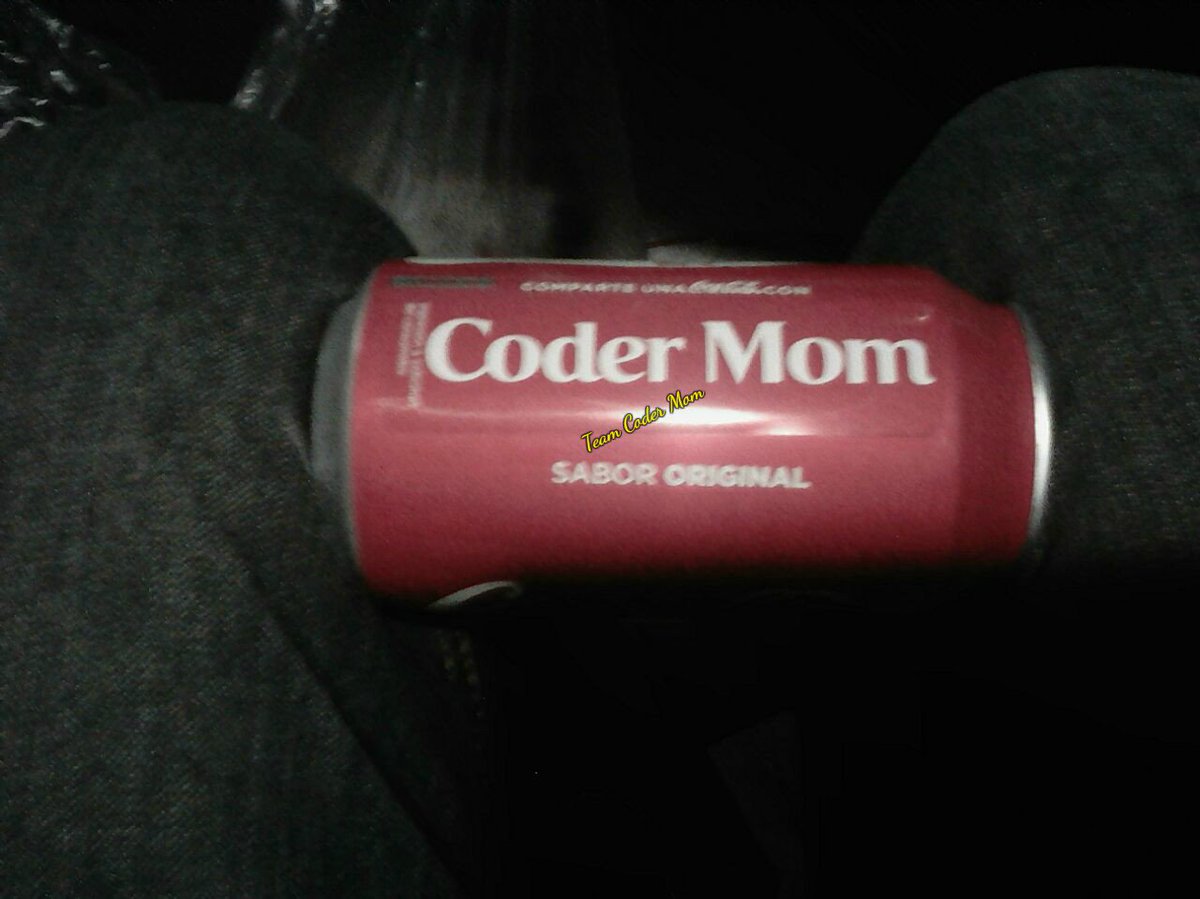 soylulumendoza's tweet image. Lo que toda buena #CoderMom debe tener.