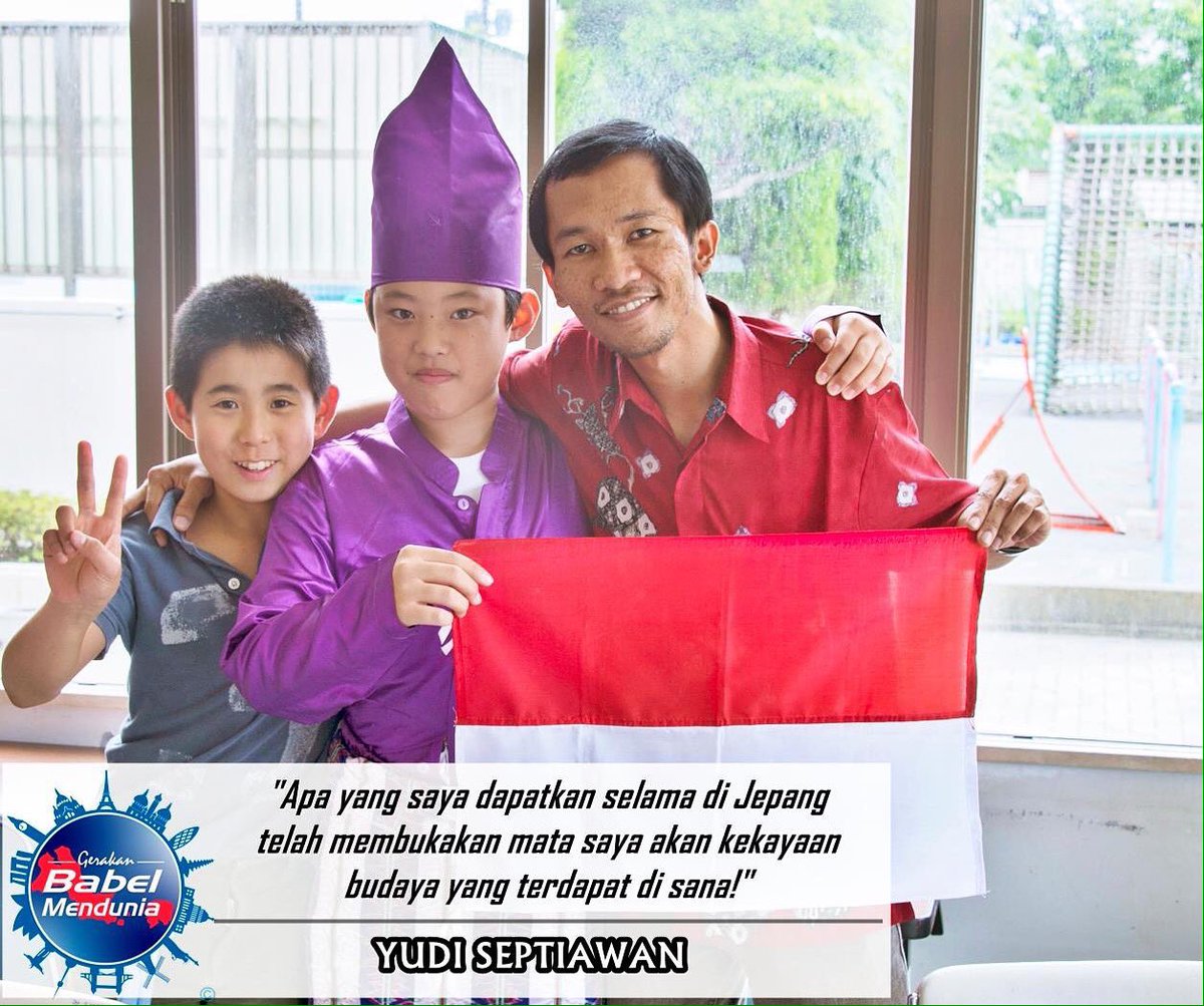 [STORY] yuk kita simak cerita seru dari Bang Yudi H. Yazid selama bertualang di Jepang ;) babelmendunia.com