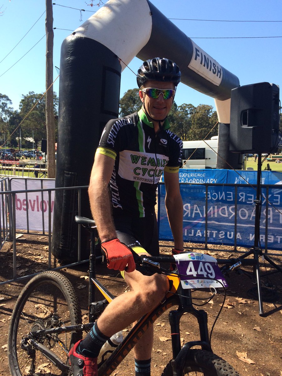 TriEventsWA's tweet image. Chris Fisher has taken out the Super 60km title at the Act-Belong-Commit Dwellingup 100!#dwellingup100 #mtb