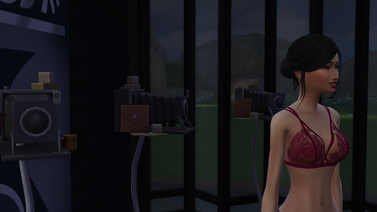 EmSimpleWorld's tweet image. #fancy #bikini #thesims4 #thesims #night #photo