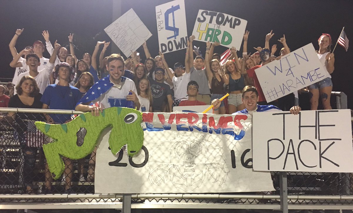 TheWHSPack's tweet image. Great night for WHS! Thanks to all who came out, let's continue to grow and support our wolverines #ThePack #DubCity