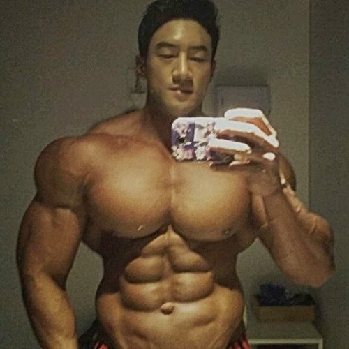 Muscle And Trunks On Twitter Currently Digging Chul S Huge Pecs Blow Em Up More Chul Do It