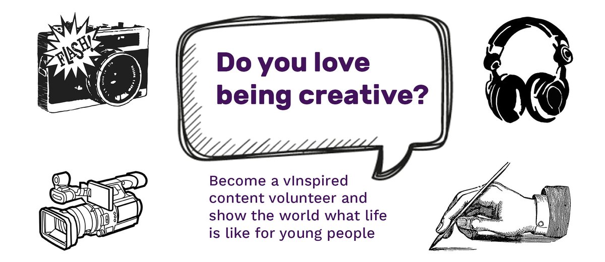 vinspired's tweet image. We’re looking for creative volunteers, could you help? bit.ly/2cpkUUy