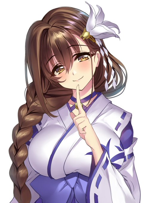 バストアップ修正版。 