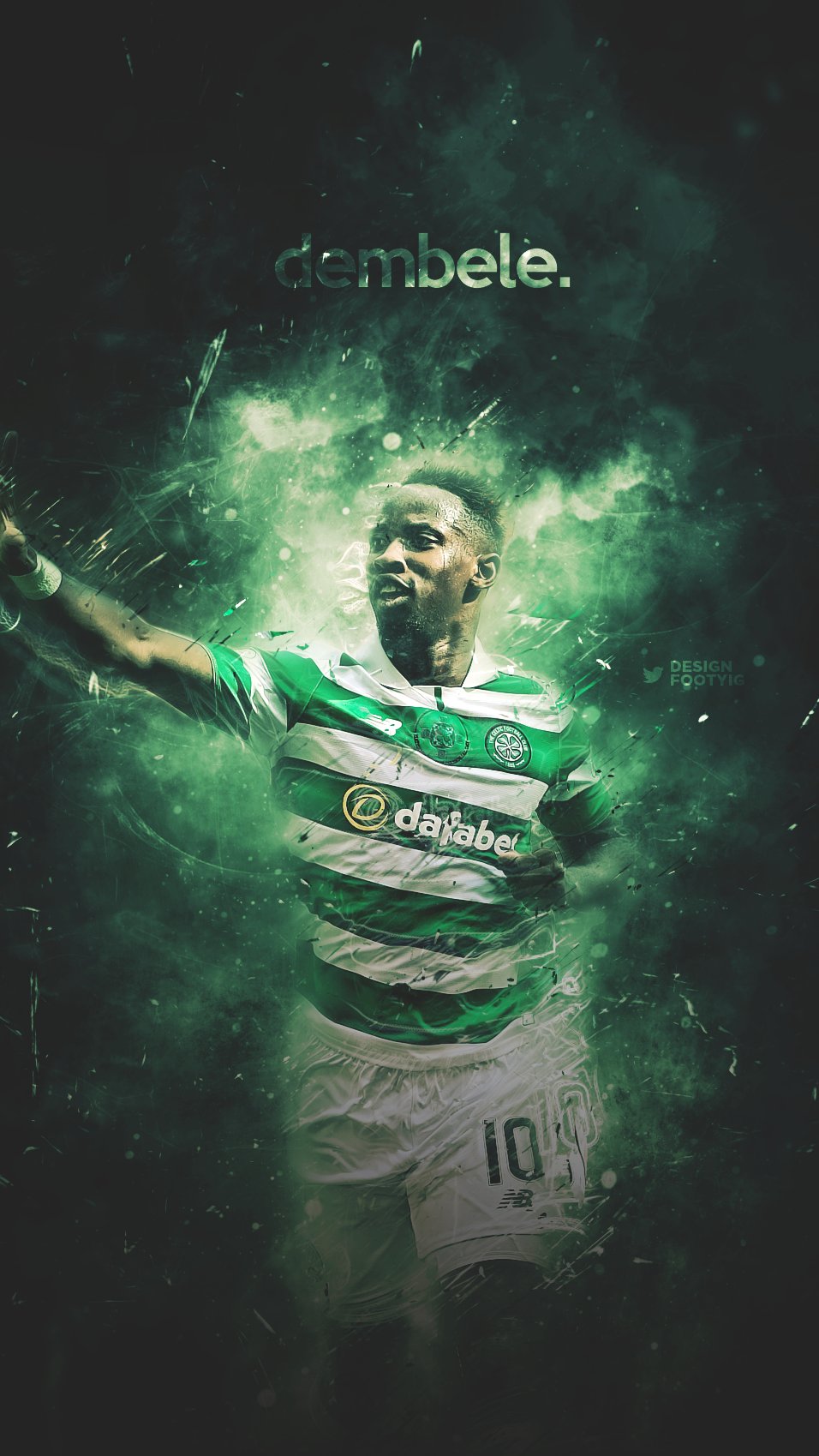 Moussa,Celtic FC, Celtic, Original, Painting