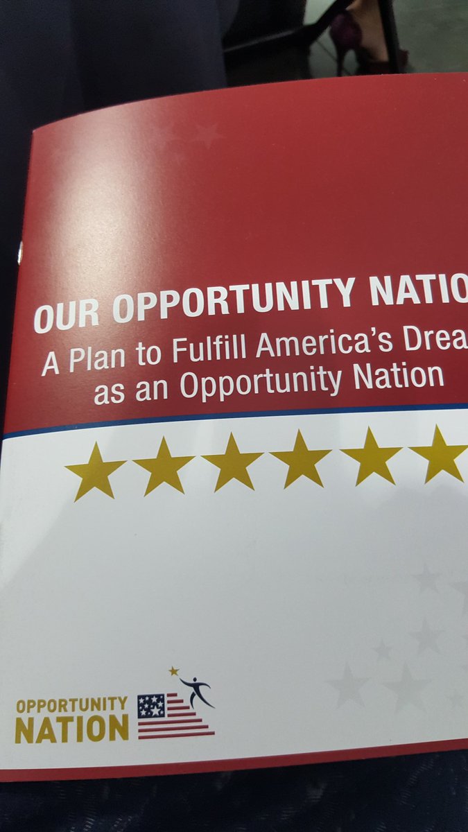 LAYCDC's tweet image. Plan released  @Oppnation #OppSummit w/ goals/policies based on evidence to boost opportunity for more Americans.