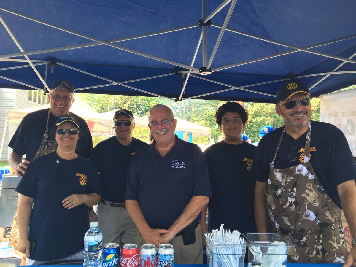 Congressman <a href="/GerryConnolly/">Rep. Gerry Connolly</a> stopped at our booth at the <a href="/BurkeFestival/">BurkeCentre Festival</a>, come get your burgers &amp; brats
