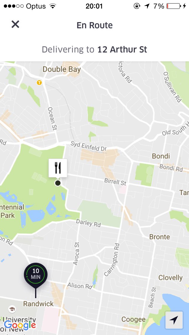 AmyBroughal's tweet photo. So close yet so far. Uber Eats xxxoooi https://t.co/qbzuFrGo1e