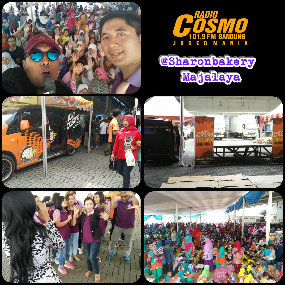Pabrik @sharonbakery Majalaya Berhasil di Joged oleh Crew <a href="/radiocosmo/">Cosmo Radio Visual</a> ....