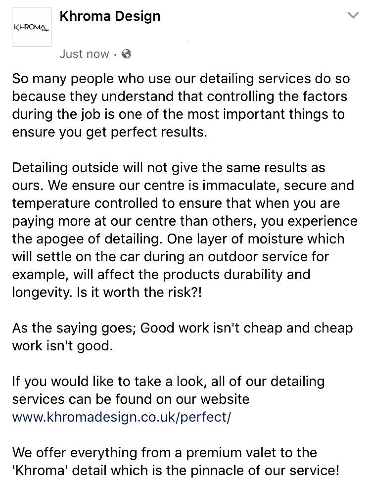 KhromaDesign's tweet photo. #Understand #detailing #cars #BestService #KhromaDesign https://t.co/VJtsFOOBZo 01513456109 #Liverpool #Wirral #UK https://t.co/iPhvf3pcSr