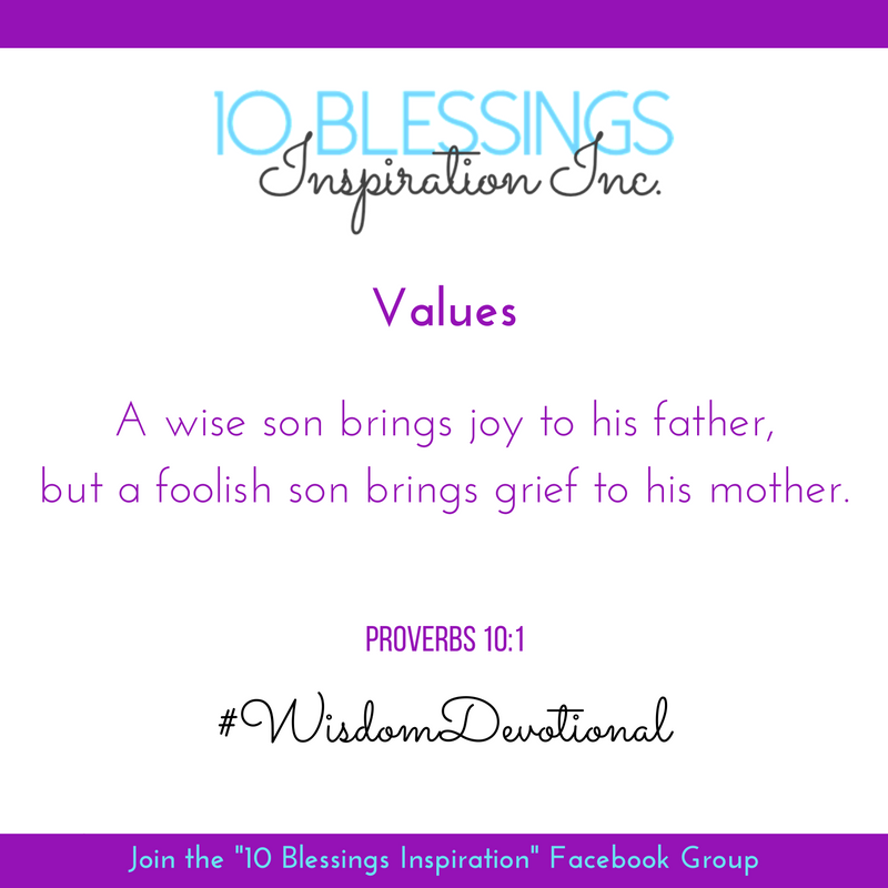 10BlessingsInc's tweet photo. Consider your #family dynamics. Are you letting God's #wisdom guide you in fulfilling your role? #WisdomDevotional https://t.co/BIEibIAWX7