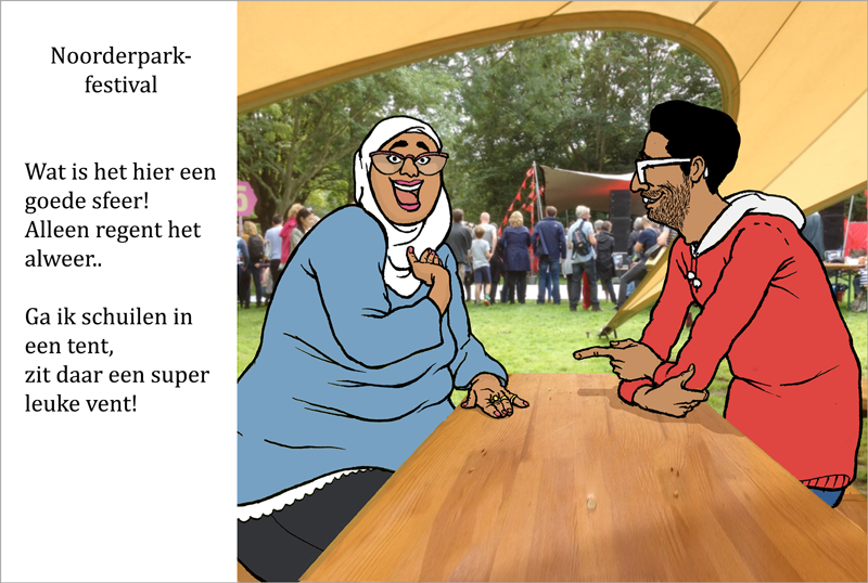 Nog even terug naar het Noorderparkfestival van vorige week. Was erg geslaagd! <a href="/Noorderparkfees/">Noorderparkfestival</a>