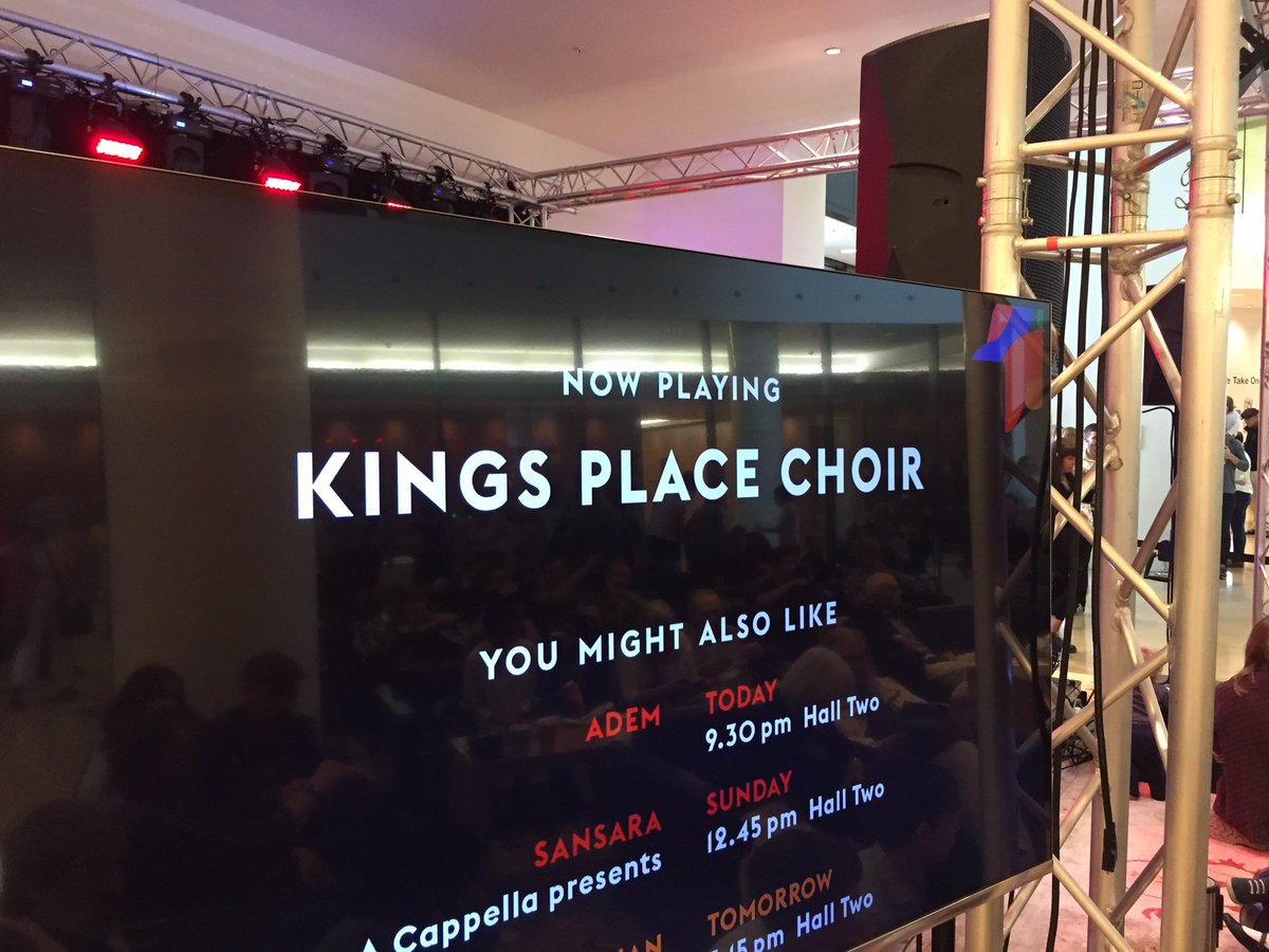 Cake <a href="/GandFCafe/">Green & Fortune Cafe</a> Choir by <a href="/KingsPlaceChoir/">Kings Place Choir</a> Pop up market <a href="/TheCallyMarket/">The Cally Market</a> #kpfest