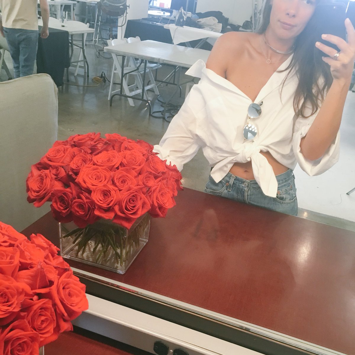 ASOS_Alice's tweet image. Shooting avec @TommyHilfiger ce matin ✨📸