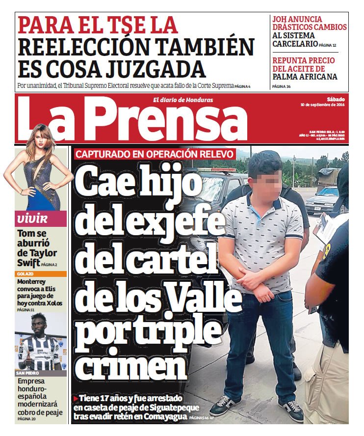Te mostramos la portada de hoy