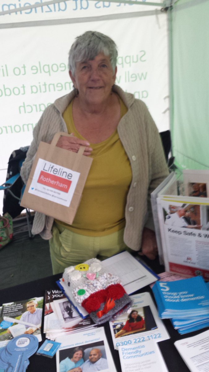 We're chatting with <a href="/alzheimerssoc/">Alzheimer's Society</a> Rotherham to organise our support at their upcoming Memory Cafes.