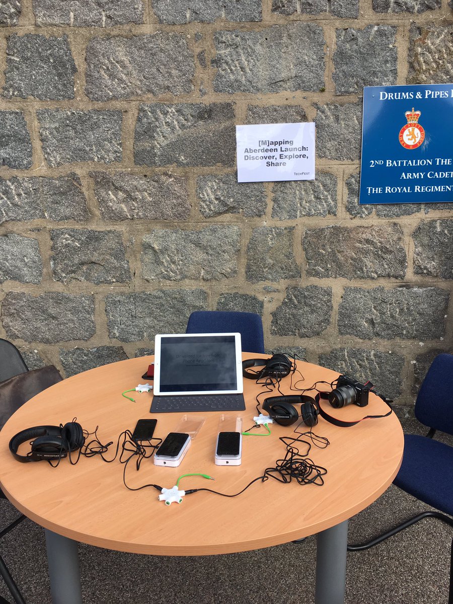 mappingapping's tweet photo. We are at @TechFestNews today and tomorrow with our new app [M]apping #Aberdeen 
https://t.co/2YtYHfANkM https://t.co/QLCb2cPDSs