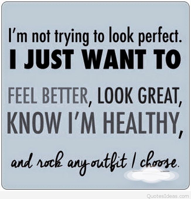 You don't need to be perfect, being #healthy is enough. #healthy #fit
