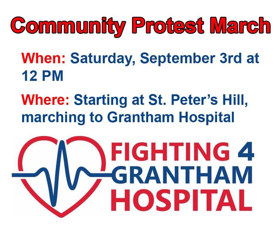 F4GranthamHosp's tweet photo. Today we will be a community united in #SavingOurNHS #granthama&e #NHS Please RT https://t.co/F23llDLQmI