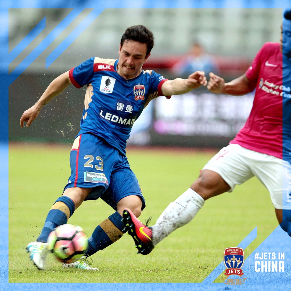 NewcastleJetsFC's tweet photo. πΈ Take a look at the best images from our 4-3 win against Kitchee SC! - https://t.co/vc2FM6dIrI #JetsInChina π¨π³ https://t.co/BXVcOSQrWu