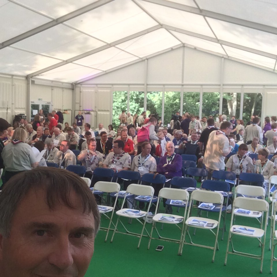 A few years since I last chaired an AGM, pleased to be chairing first at <a href="/GilwellReunion/">Gilwell Reunion</a> &amp; my last as UKCC!