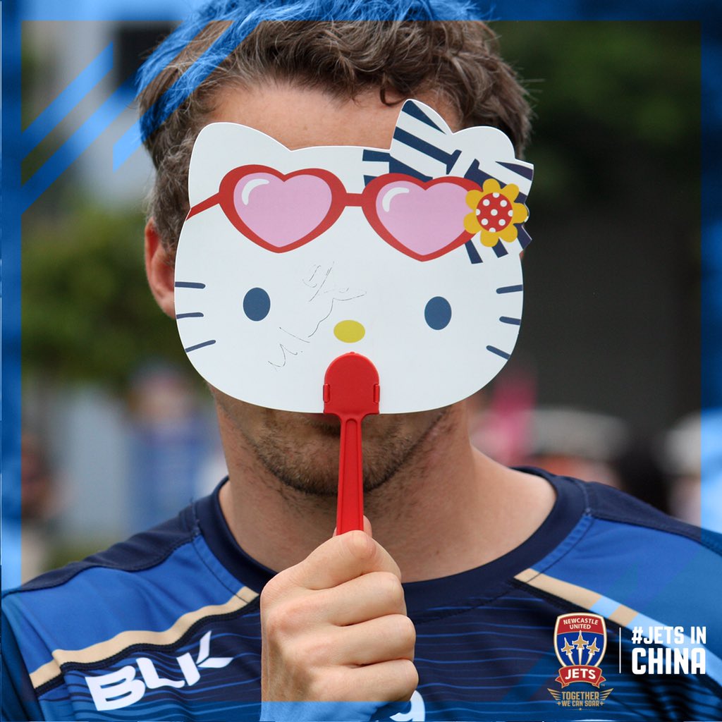 NewcastleJetsFC's tweet photo. πΈ We enjoyed a great day meeting fans in Huizhou with Ledman Group today! - https://t.co/isJYnMfrLi #JetsInChina π¨π³ https://t.co/fllikN05jK