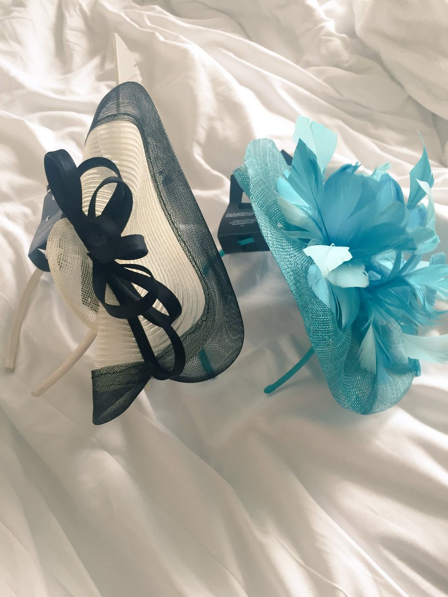 claire_poc's tweet photo. Excited for the #kellowatts wedding! Now which fascinator to wear? @L_M_Watts https://t.co/pDqqBCsYoH