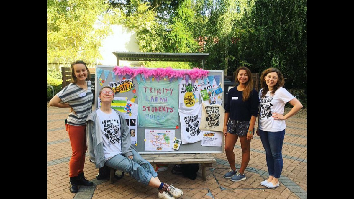 TrinityLabanCU's tweet image. Moving in today? Come and get welcomed by Trinity Laban SU and CU! Happy Saturday! #uccf #christianunion #movein