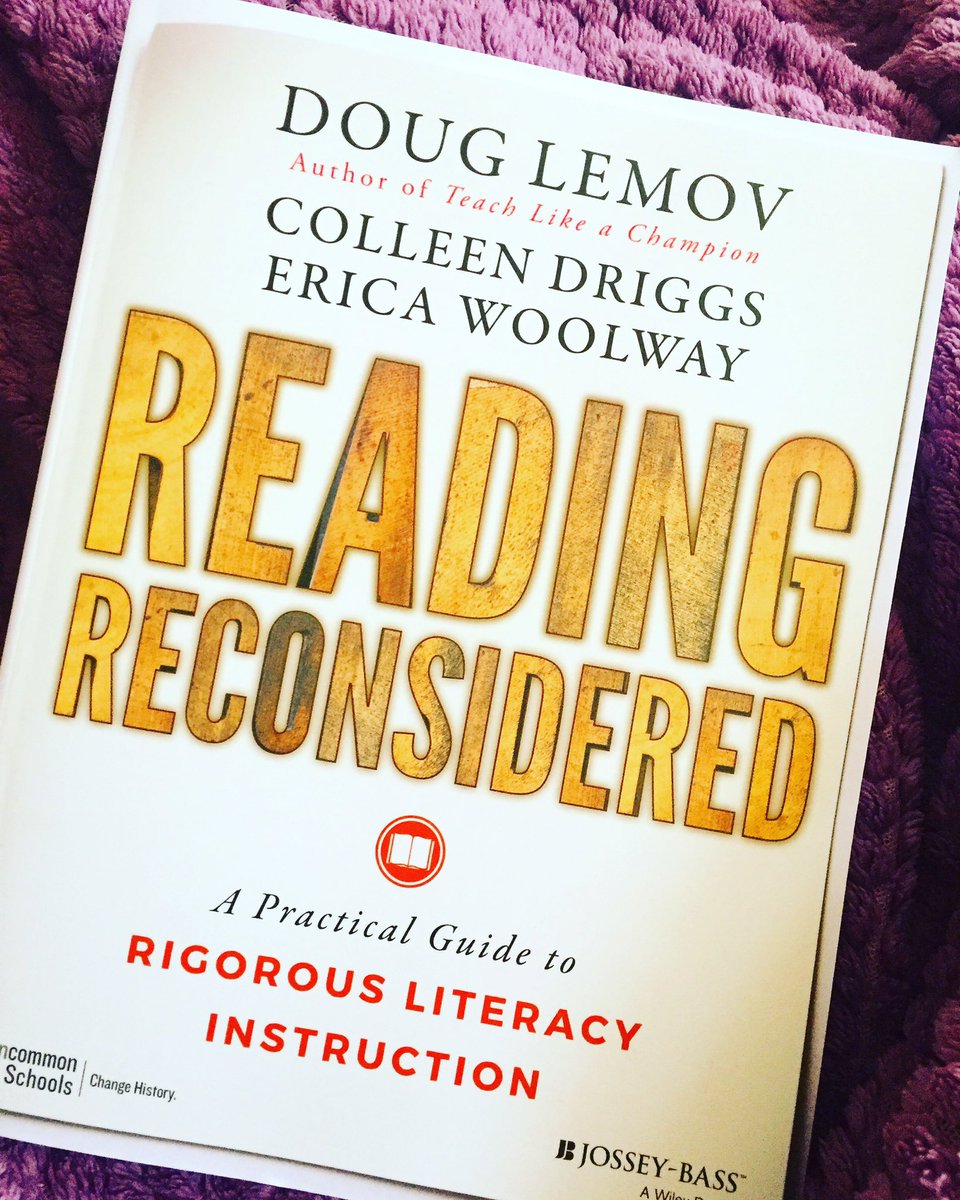 becky182O's tweet photo. #book46 & #book47 of the year: teacher research! Am looking forward to this, by @Doug_Lemov #teamenglish https://t.co/1dEtFStreM