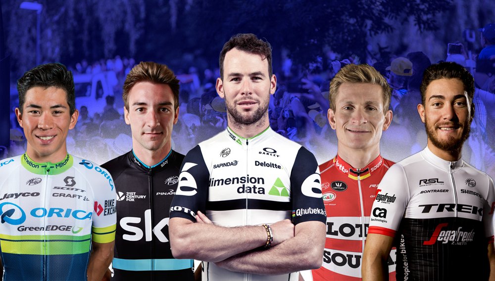 TourofBritain's tweet image. Can't wait for #ToB2016 tomorrow! We've got some of the world's best sprinters lined up! Who's your bet for Stage 1?