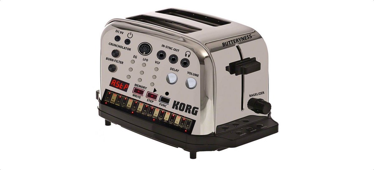 AskAudioMag's tweet image. ummm... @KorgUK @KorgUSA volca toaster - time to burn those beats? &amp;gt;&amp;gt;&amp;gt; tinyurl.com/zp5qyww
