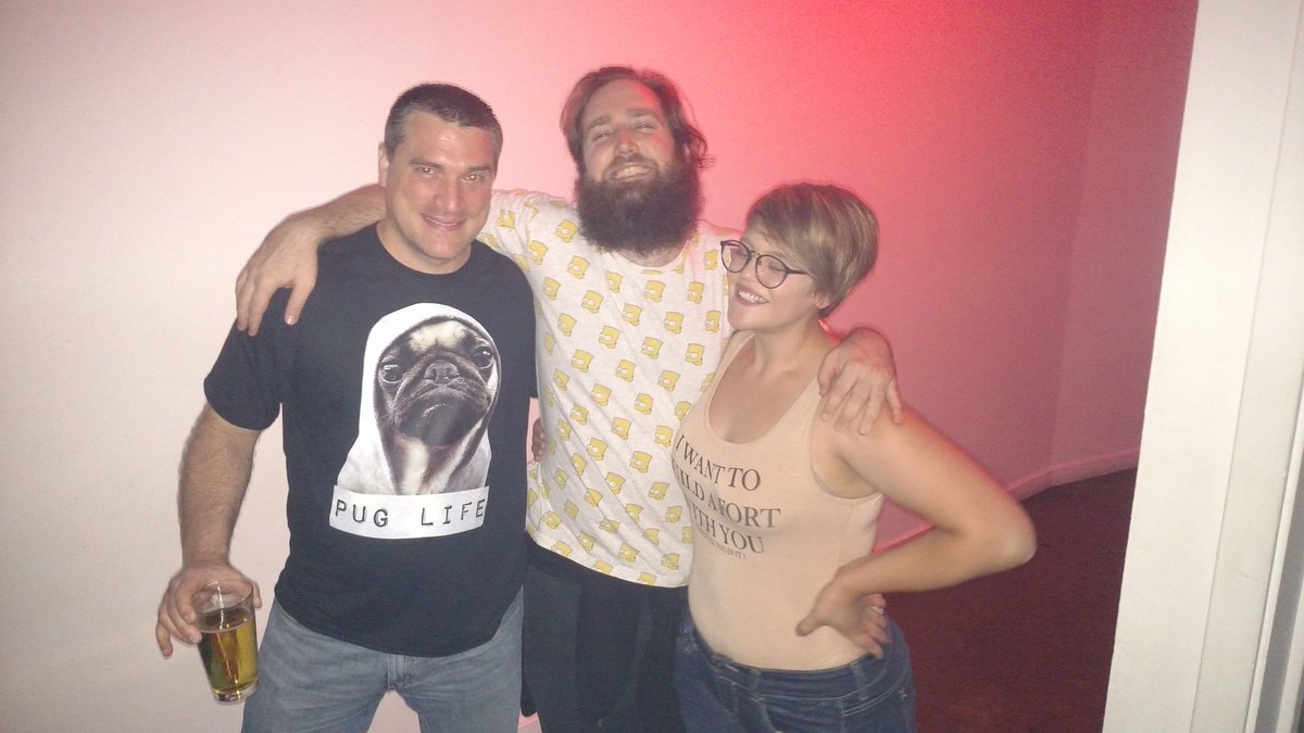 trefoil's tweet photo. #url2irl with the bb's @dj_danl @LeeInDisguise ππππππβ£β€ππππππππβ£β£β£ https://t.co/LziDT5uC2t