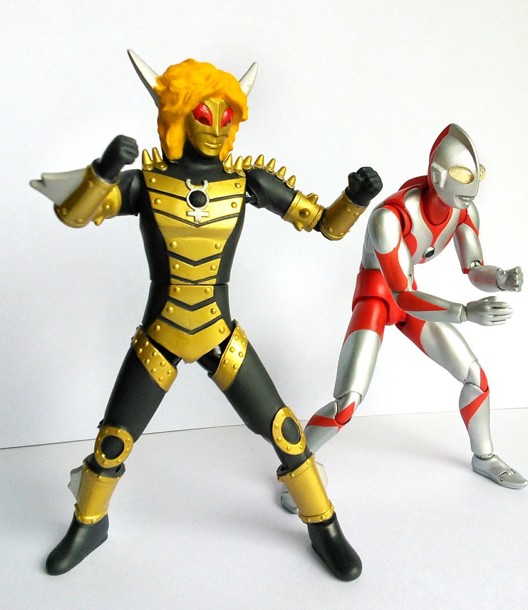 僕らのヒーロー馬場さんの活躍に触発されて 旧ソフビのババルウ星人を