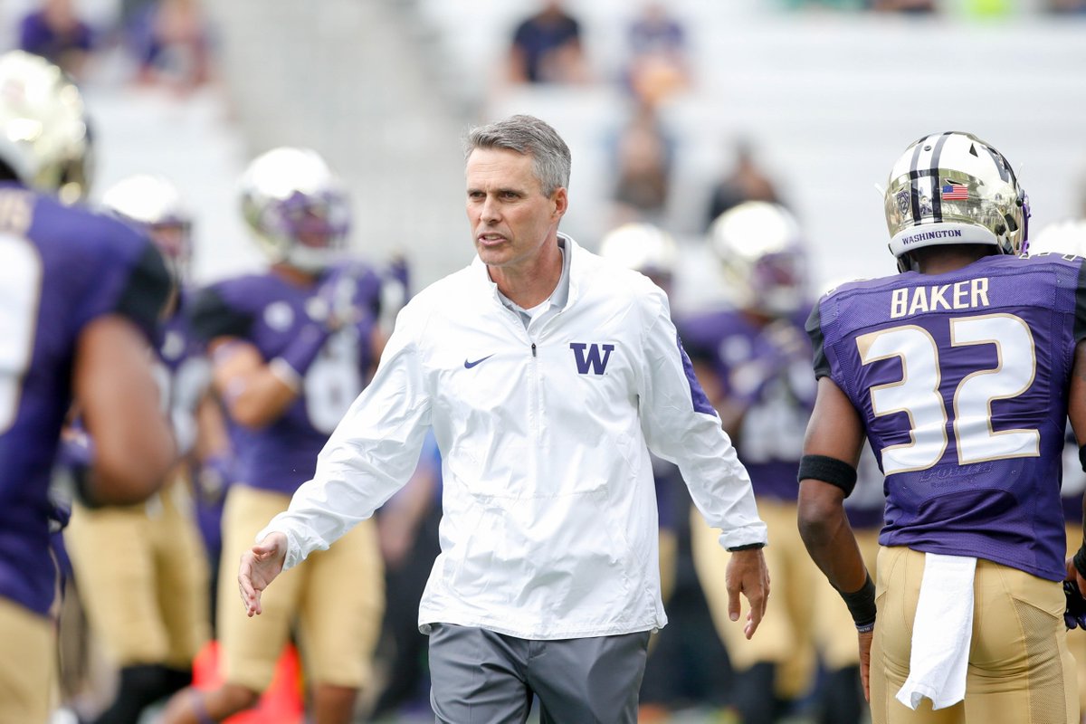 Good luck to Coach Petersen and UW_Football in their first game of the