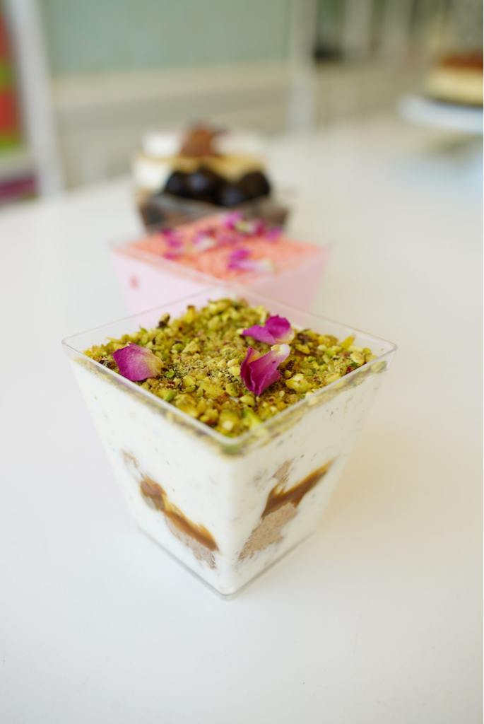 Caramel_Kuwait's tweet photo. A cup of Pistachio Trifle just for you!
#CaramelKuwait https://t.co/m59GoUZvoi