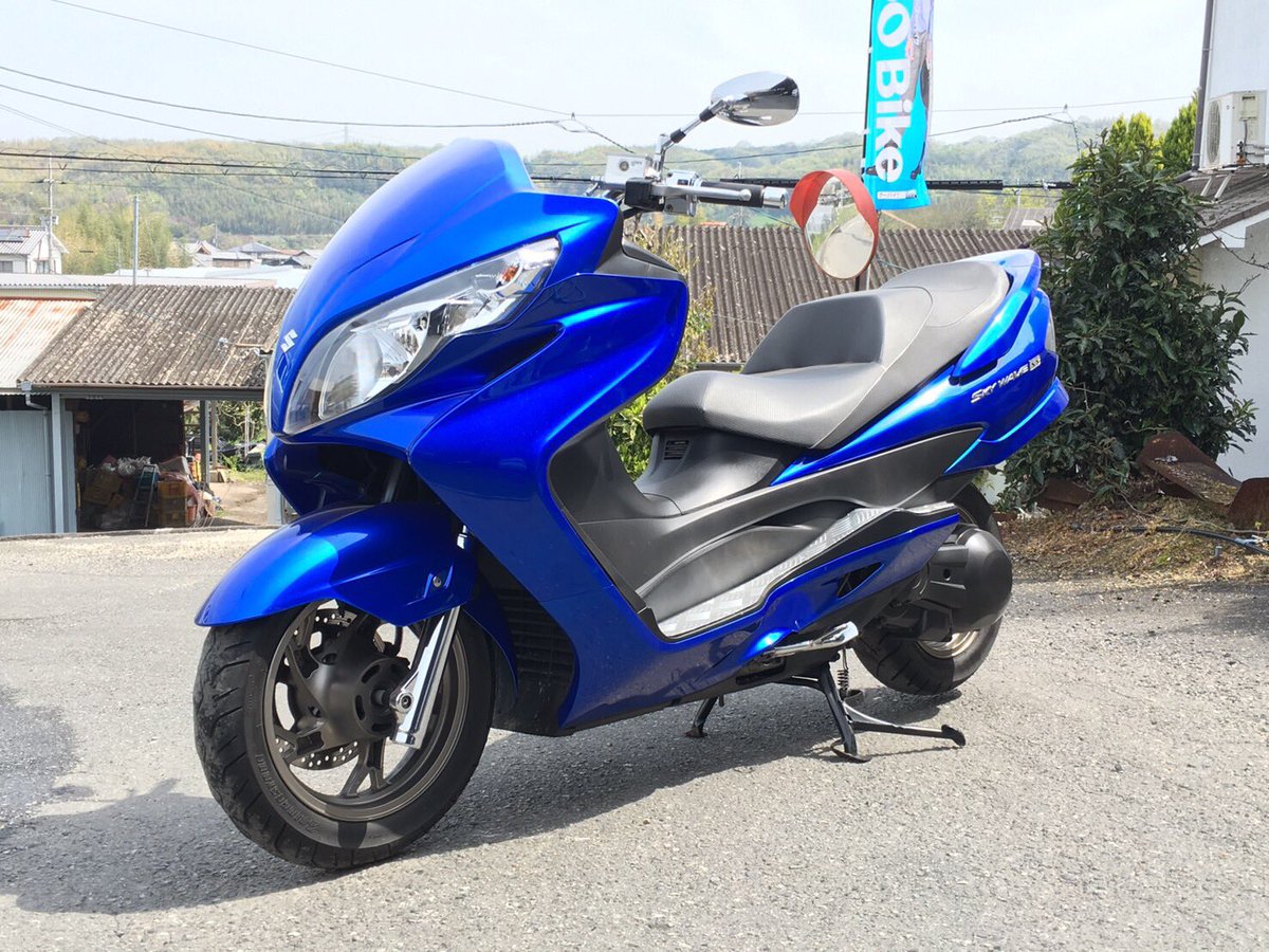 ride_hope's tweet photo. スカイウェイブ250ss SUZUKI
本体価格 20万円
2008年式
4st
型式 CJ46A
人気のスカイウェイブです！
大変お買い得の一台です！
収納も多く、通勤、通学にも便利なバイクです！
#バイク販売
#スカイウェイブ https://t.co/UltrW5Xhiq